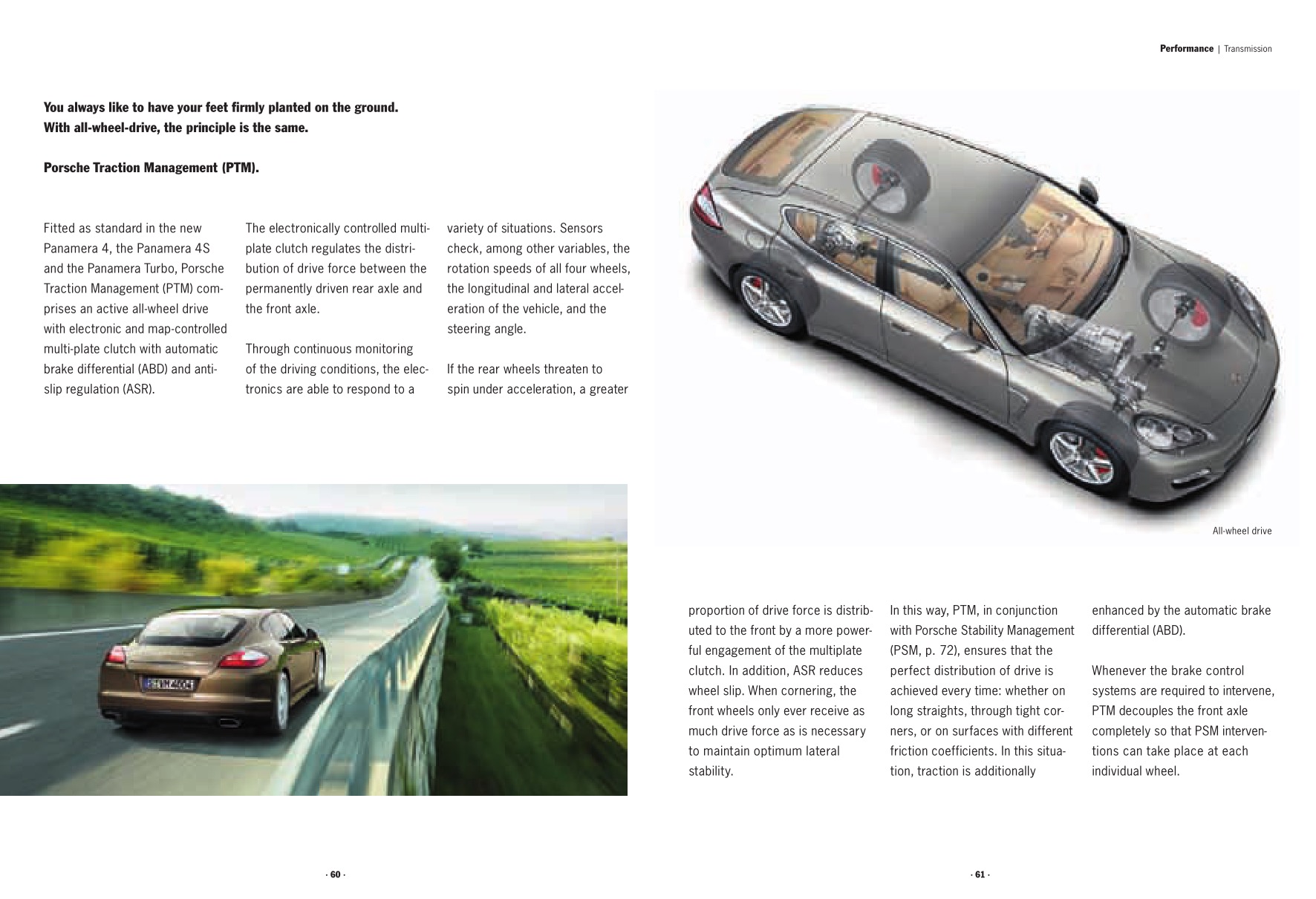 2010 Porsche Panamera Brochure Page 51